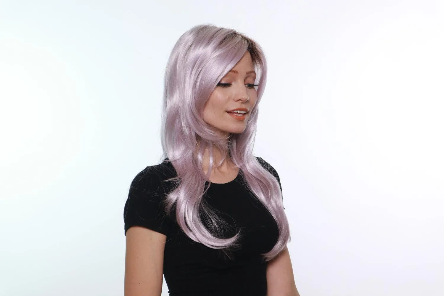 Angelica Partial Mono Wig by Noriko | Synthetic (Traditional Cap)