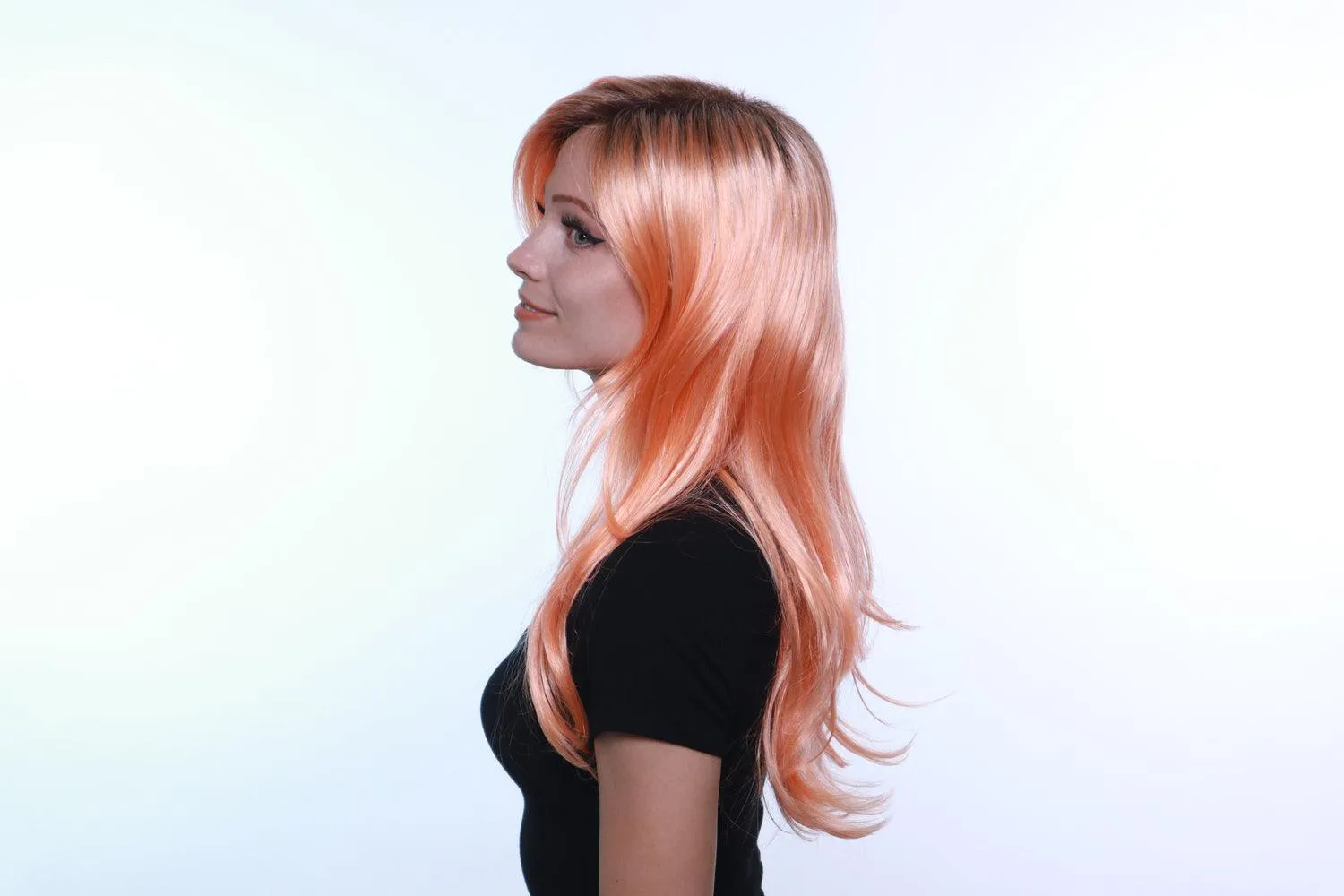 Angelica Partial Mono Wig by Noriko | Synthetic (Traditional Cap)