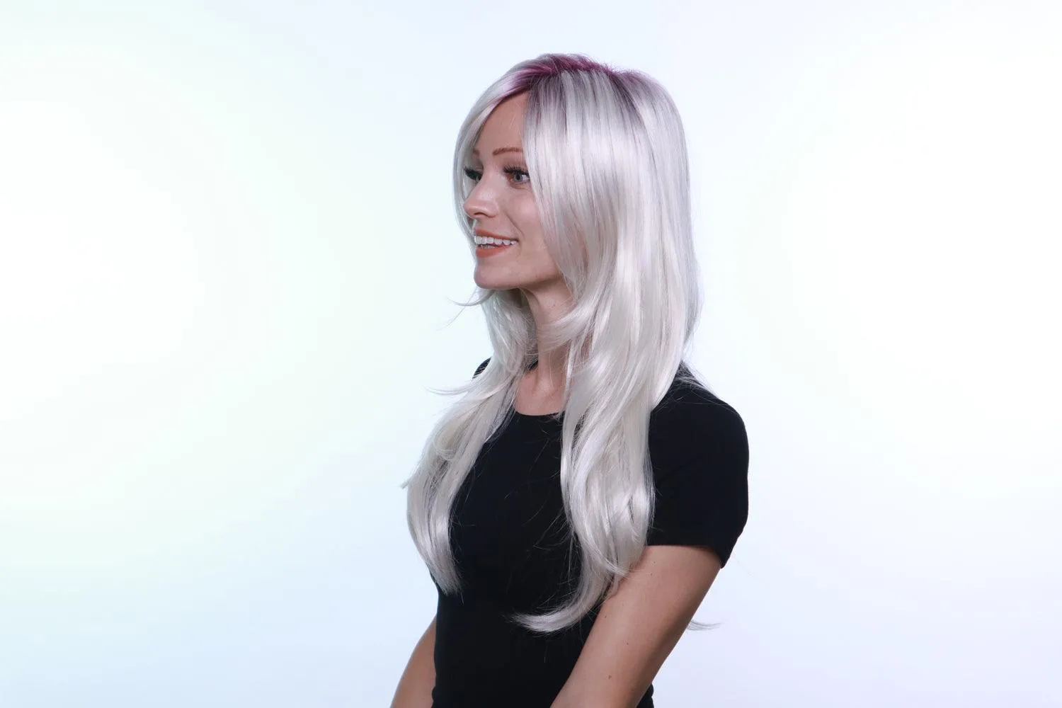 Angelica Partial Mono Wig by Noriko | Synthetic (Traditional Cap)