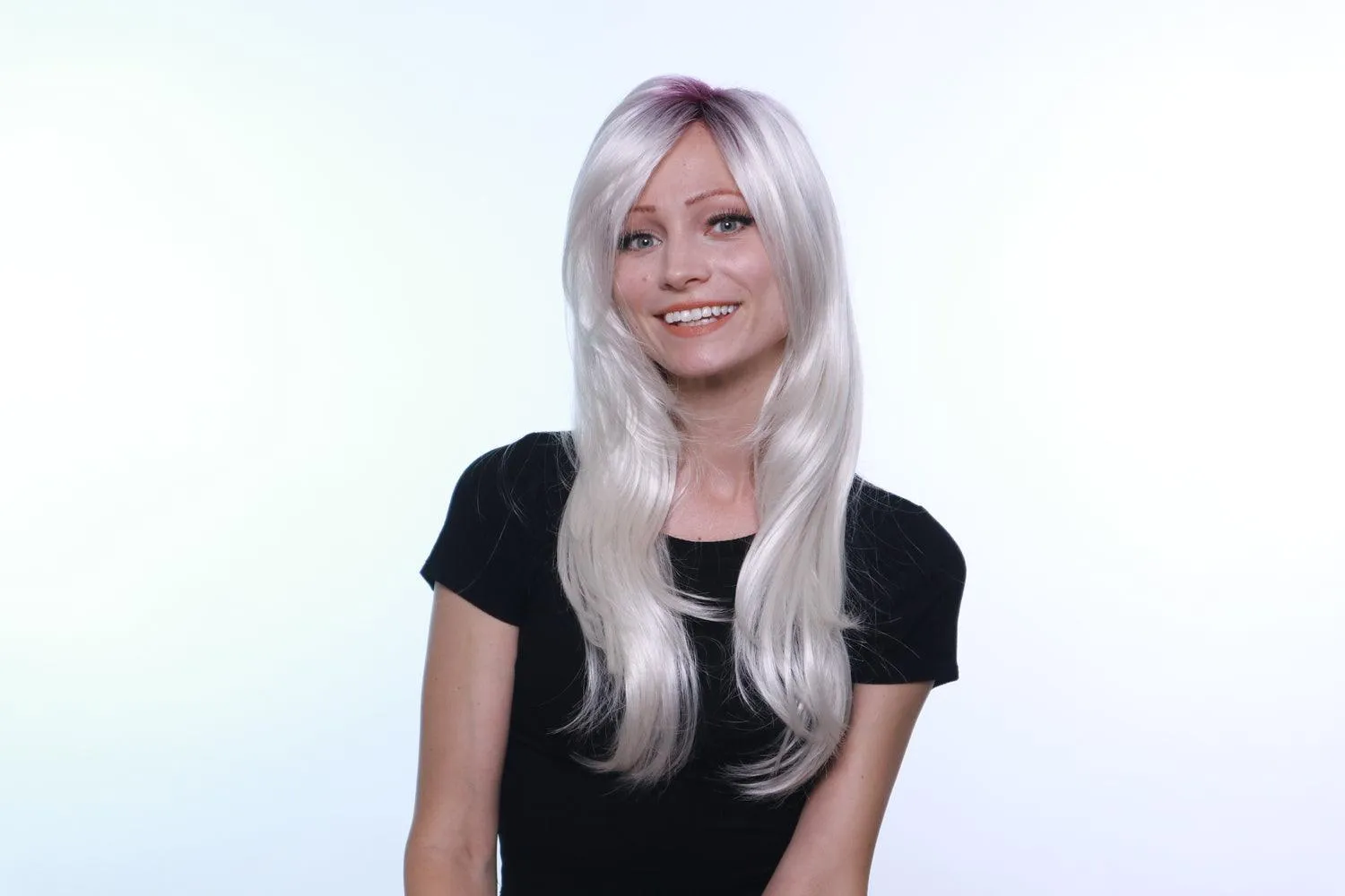 Angelica Partial Mono Wig by Noriko | Synthetic (Traditional Cap)