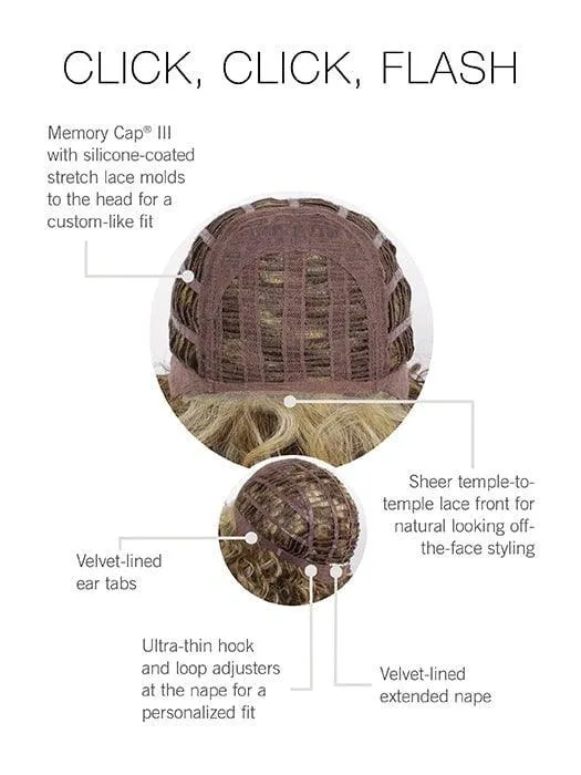 Click, Click, Flash Wig by Raquel Welch | Synthetic Lace Front (Basic Cap)