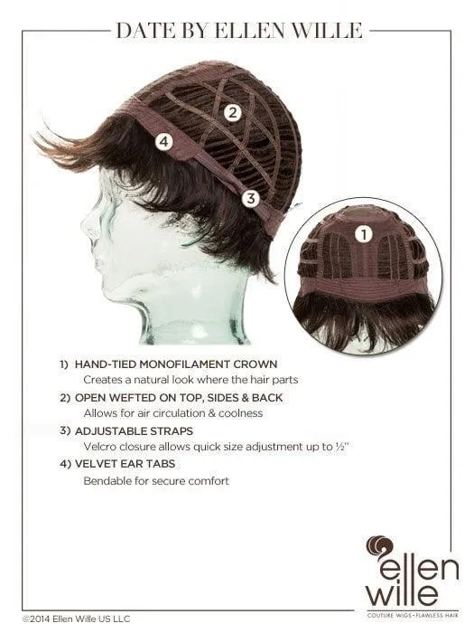 Date Wig by Ellen Wille | Synthetic