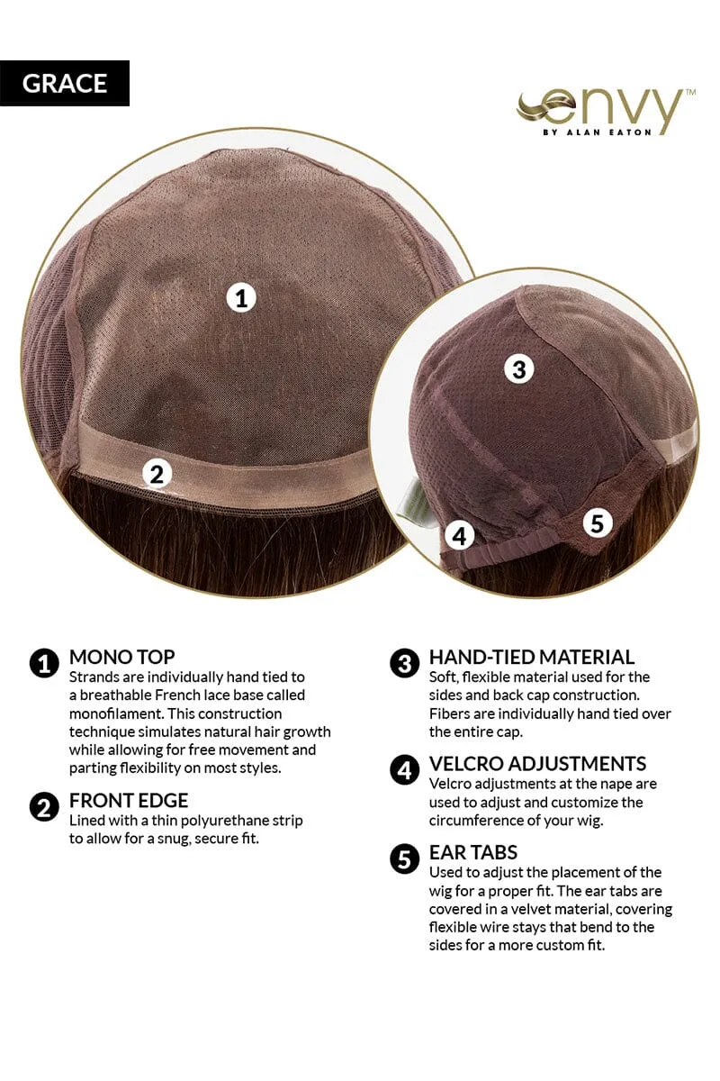 Envy Wigs - Grace - Human Hair Blend