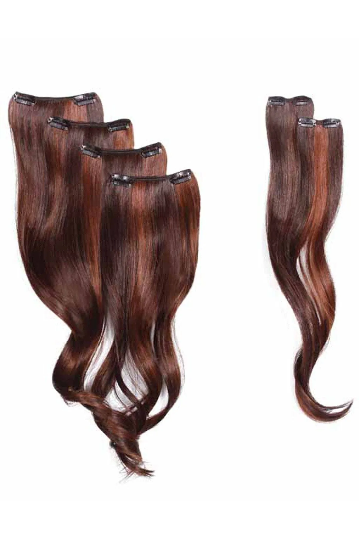 Hairdo Wigs Extensions - 18 Inch 8 Piece Wavy Extension Kit (#HX8PWX)