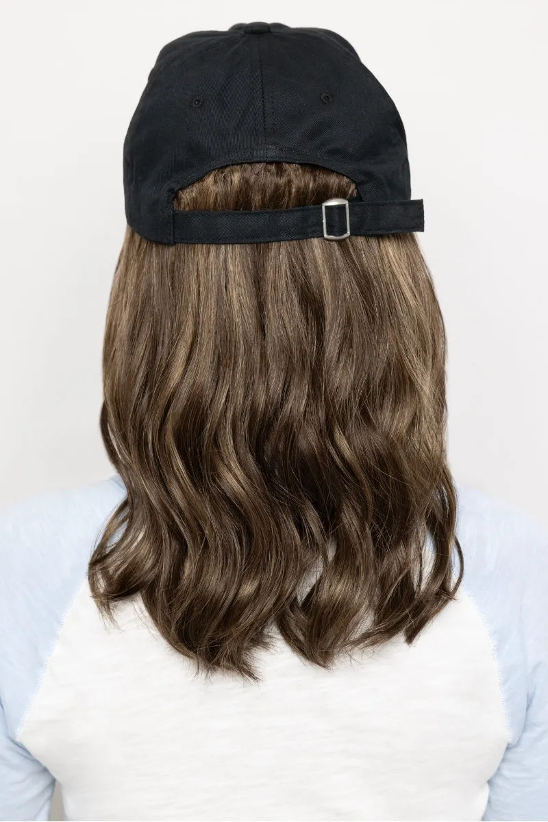 Henry Margu Wigs_ & Hat - Wavy Hat Black (#8270)