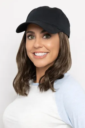 Henry Margu Wigs_ & Hat - Wavy Hat Black (#8270)