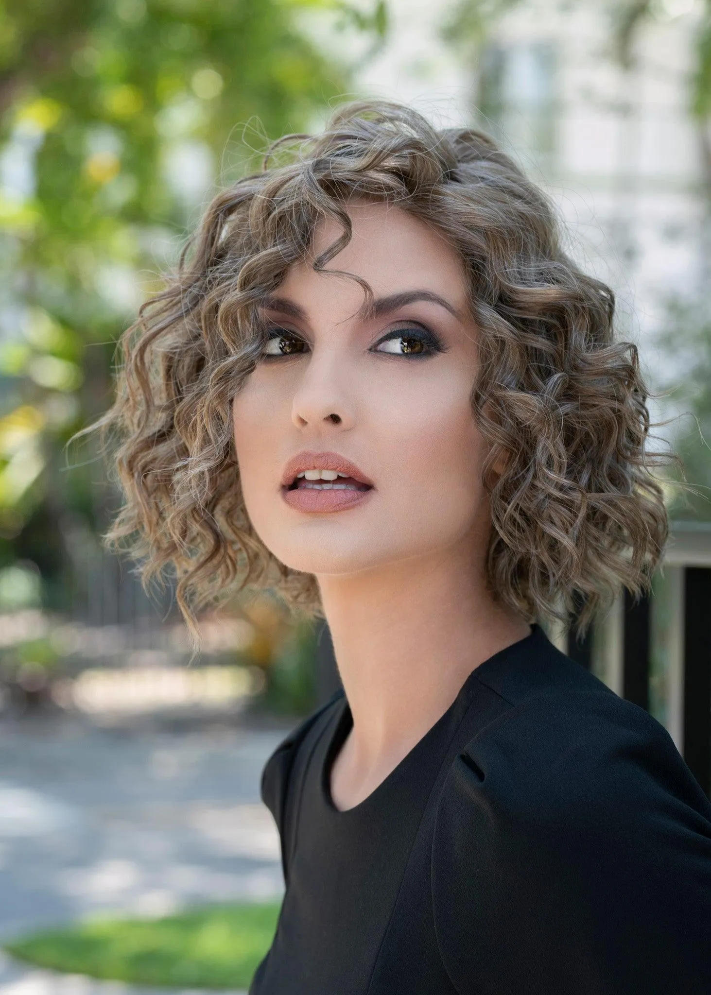 Jordan Wig by Envy | Human Hair Blend (Lace Front Mono Part)