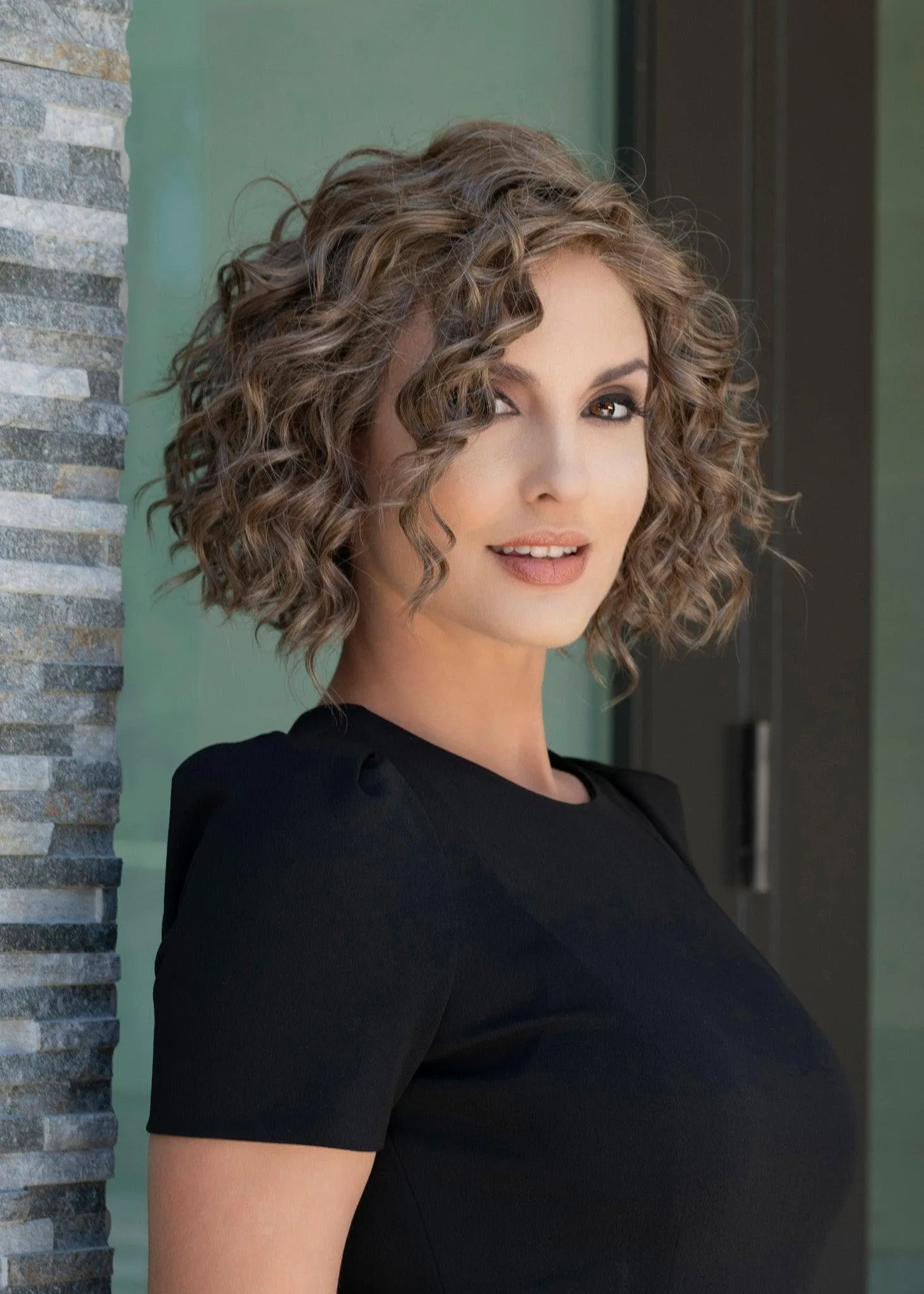 Jordan Wig by Envy | Human Hair Blend (Lace Front Mono Part)