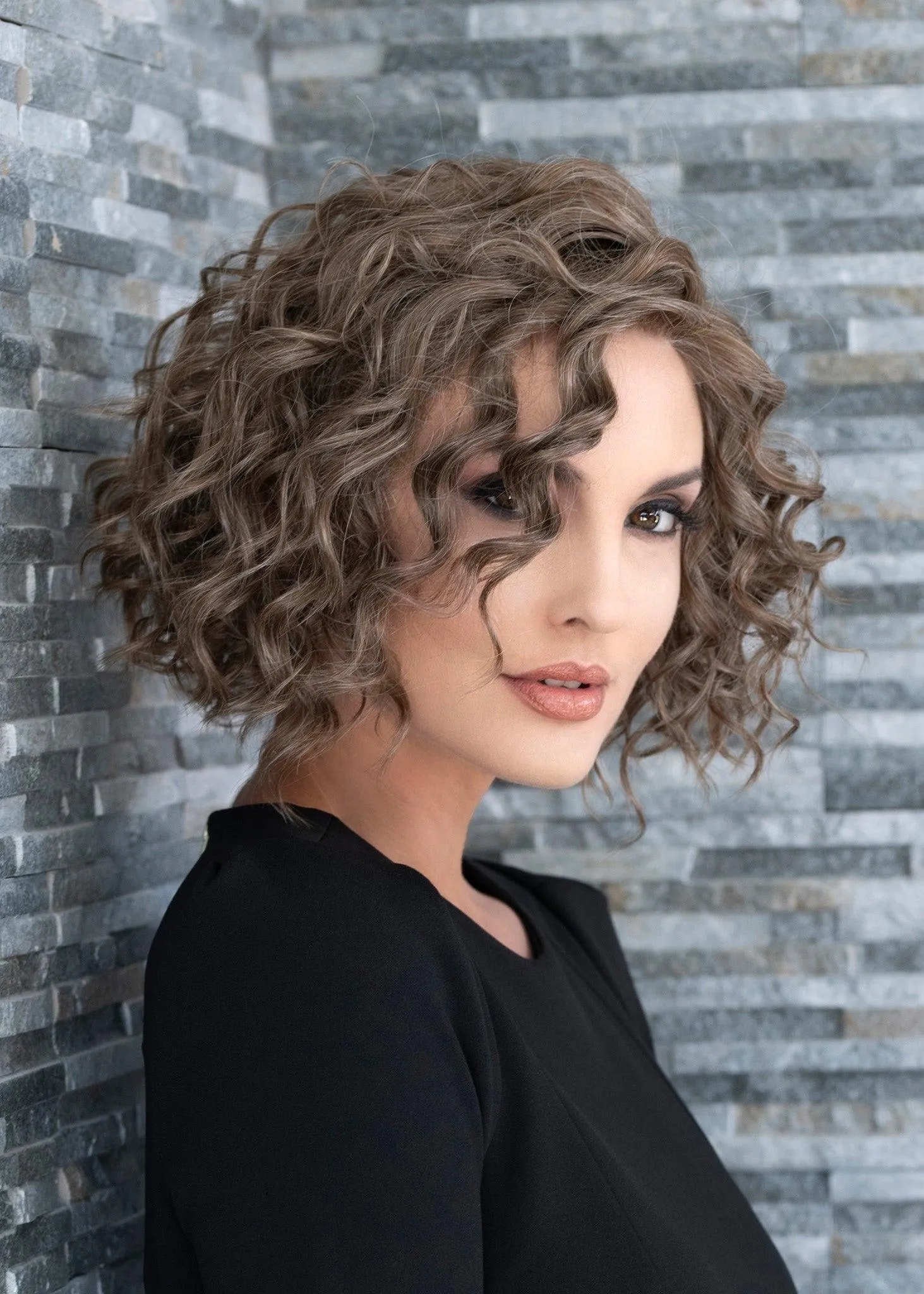Jordan Wig by Envy | Human Hair Blend (Lace Front Mono Part)