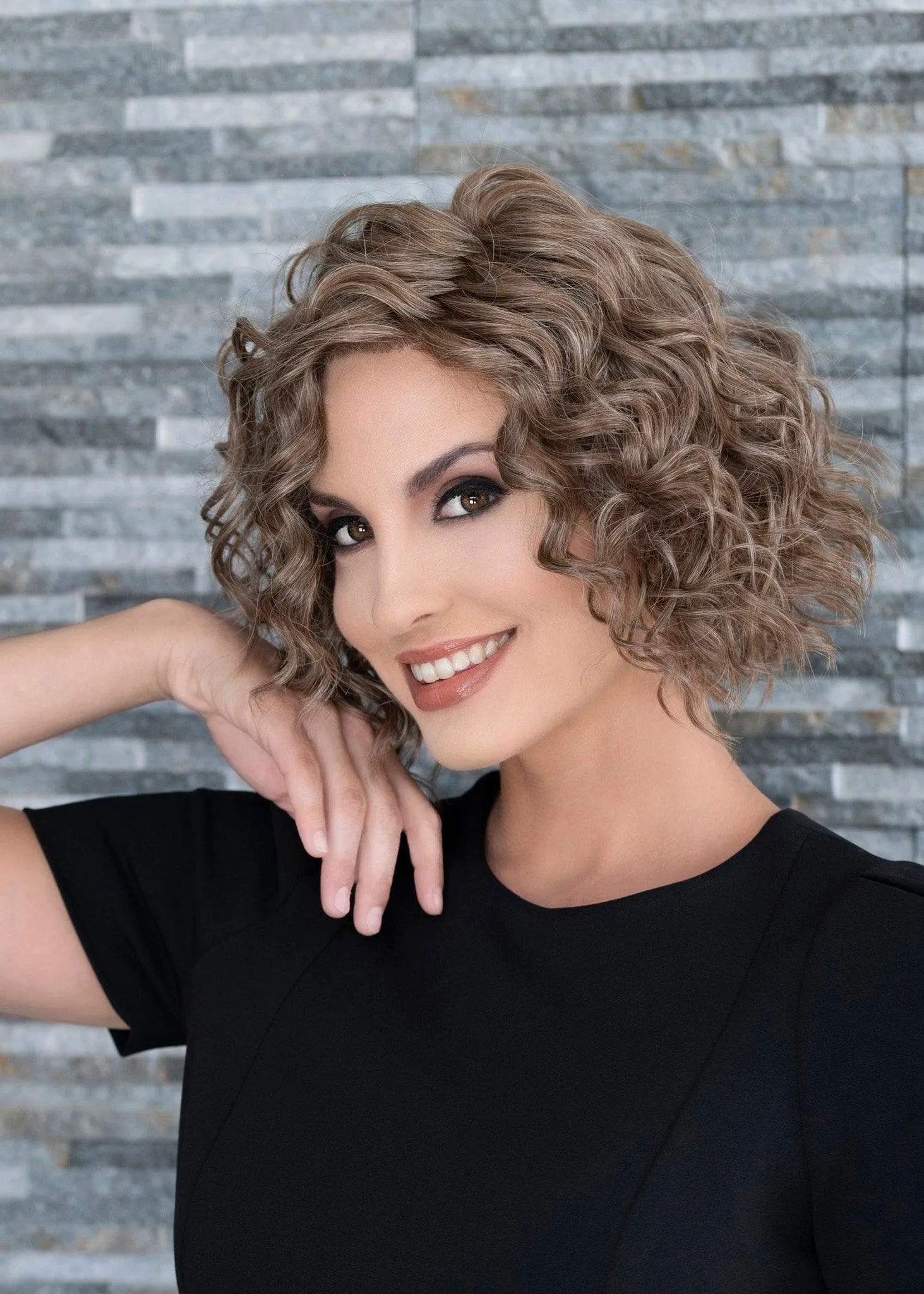 Jordan Wig by Envy | Human Hair Blend (Lace Front Mono Part)