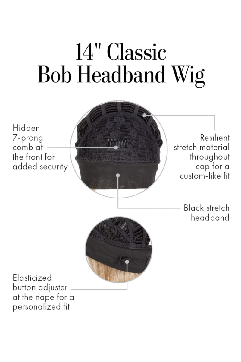 Kim Kimble Extensions - 14" Classic Bob Headband Wig
