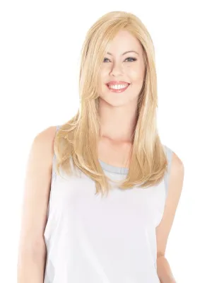 LaceFront Mono Top Straight 18" Hairpiece by Belle Tress | Heat Friendly Synthetic (Lace Front Monofilament)