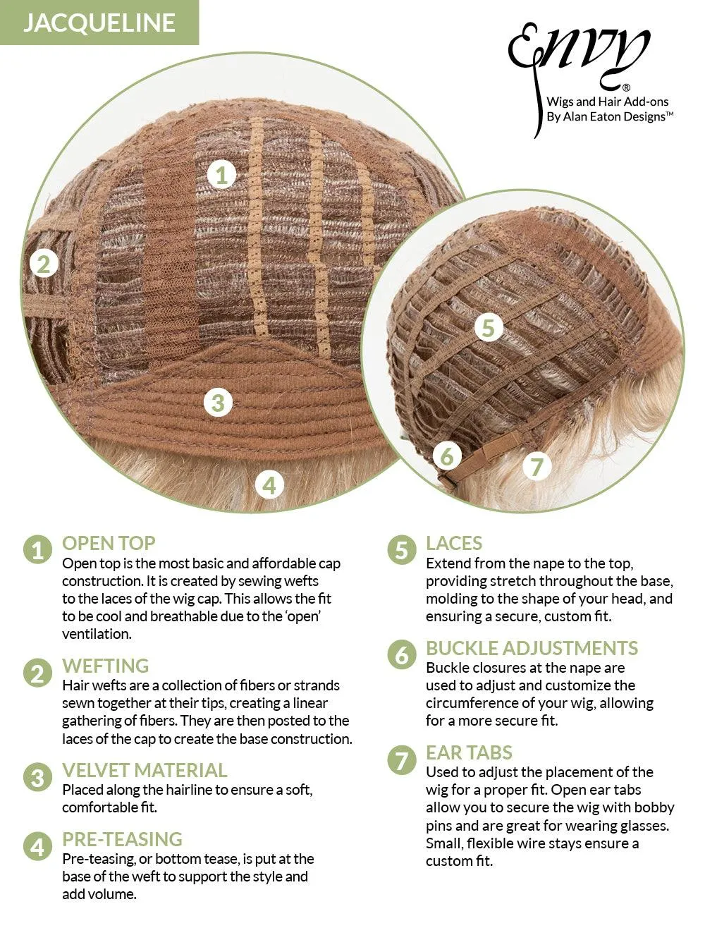PT Jacqueline Wig by Envy | Synthetic (Open Top)