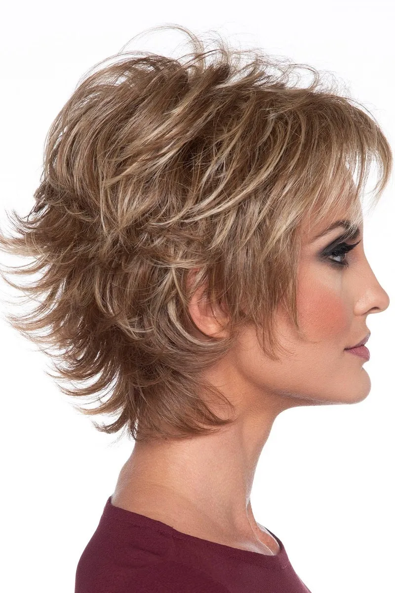 Sale - Envy Wigs - Aria - Human Hair Blend - Color: Cinnamon Raisin