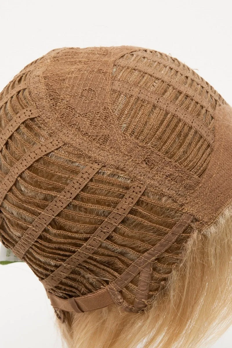 Sale - Envy Wigs - Aria - Human Hair Blend - Color: Cinnamon Raisin