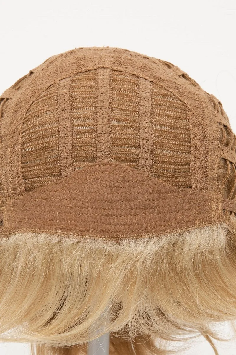 Sale - Envy Wigs - Aria - Human Hair Blend - Color: Cinnamon Raisin