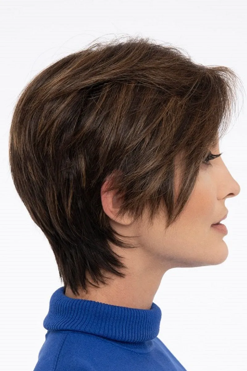 Sale - Envy Wigs - Billie - Human Hair Blend - Color: Light Brown