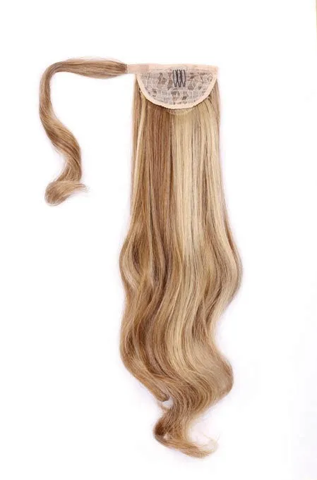 Sale - Hairdo Wigs Extensions - 23 Inch Long Wave Pony (HX23PN) - Color: Ginger Blonde (R25)