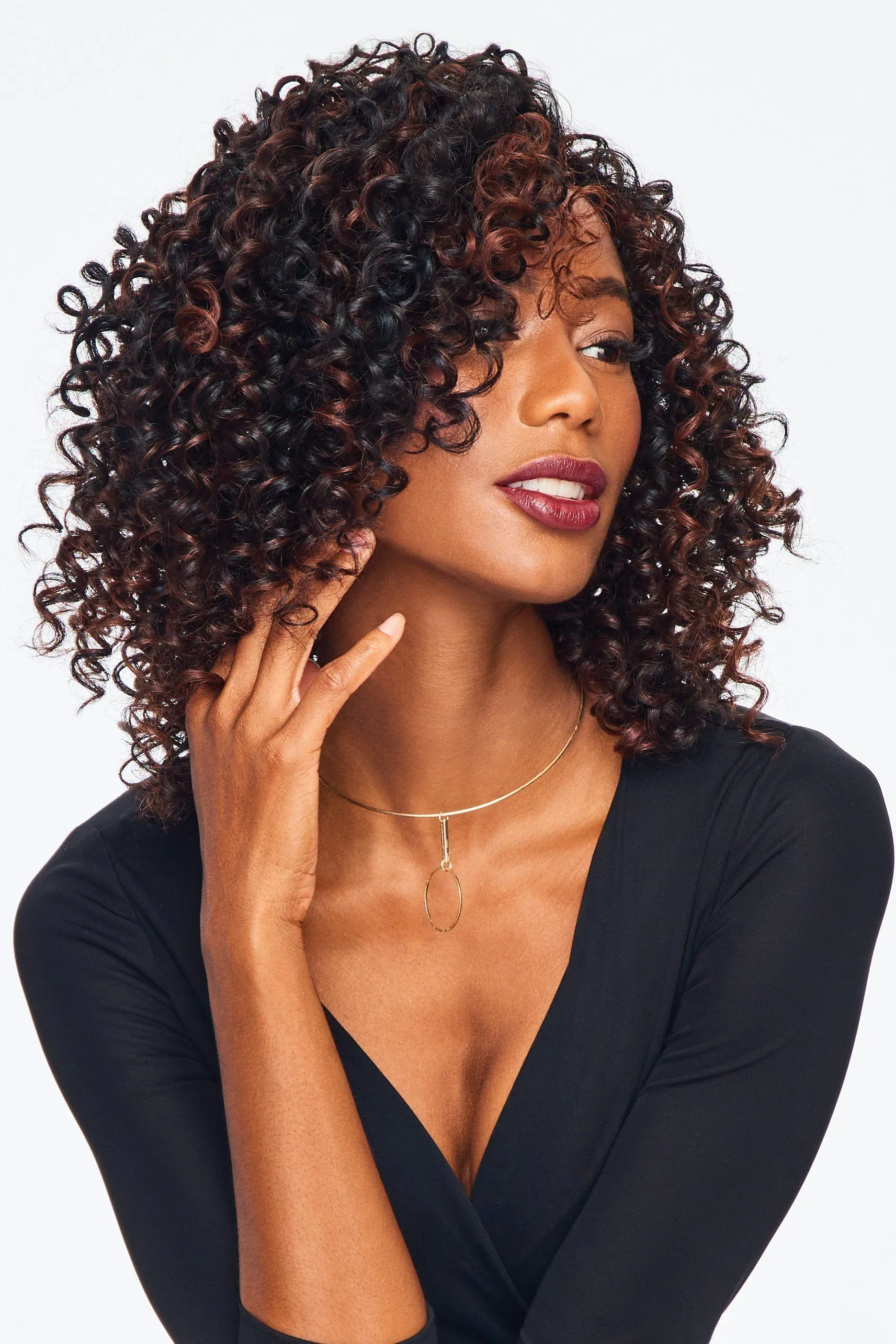 Sale - Hairdo Wigs - Sassy Curl - Color: Sugar & Charcoal (RL511)