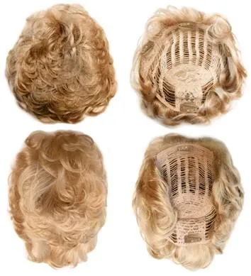Sale - Jon Renau Toppers - Playmate Curly (#618) - Color: 8/30 (Cocoa Twist)