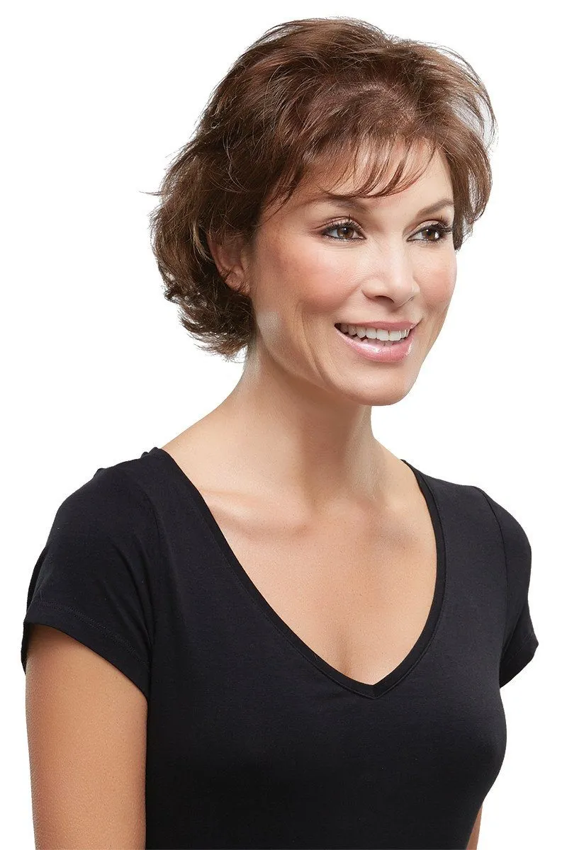 Sale - Jon Renau Toppers - Top Crown (#5972) - Color: 12FS8 (Shaded Praline)