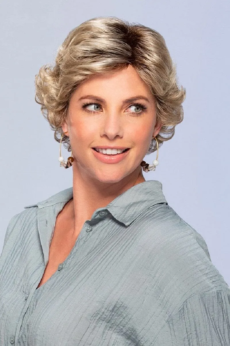 Sale - Jon Renau Wigs - Lily (#5360) - Color: 18/22 (Flan)
