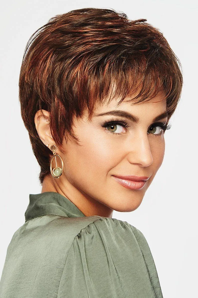 Sale - Raquel Welch Wigs - Winner - Color: Shaded Iced Pumpkin Spice (SS29/33)