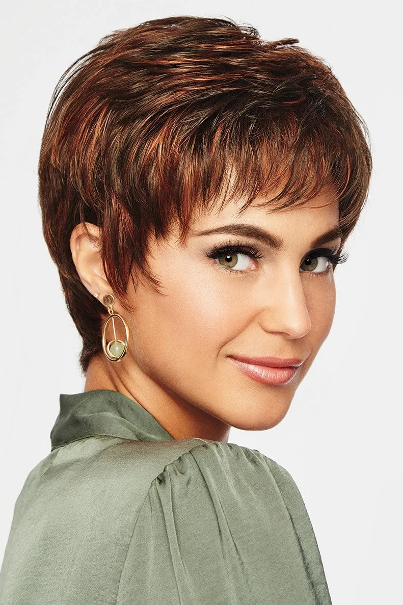 Sale - Raquel Welch Wigs - Winner - Large - Color: Shaded Iced Mocha (SS8/12)