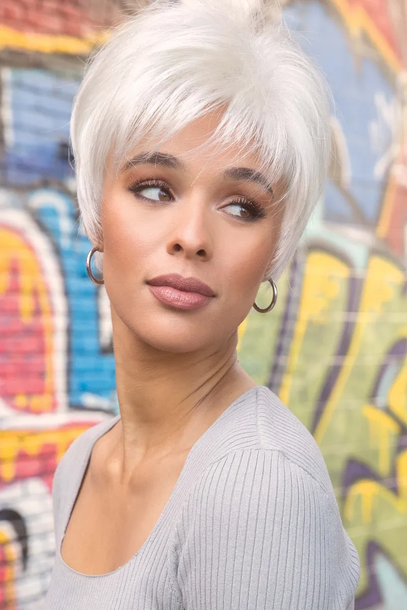 Sale - Rene of Paris Wigs - Samy #2340 - Color: Silver Stone