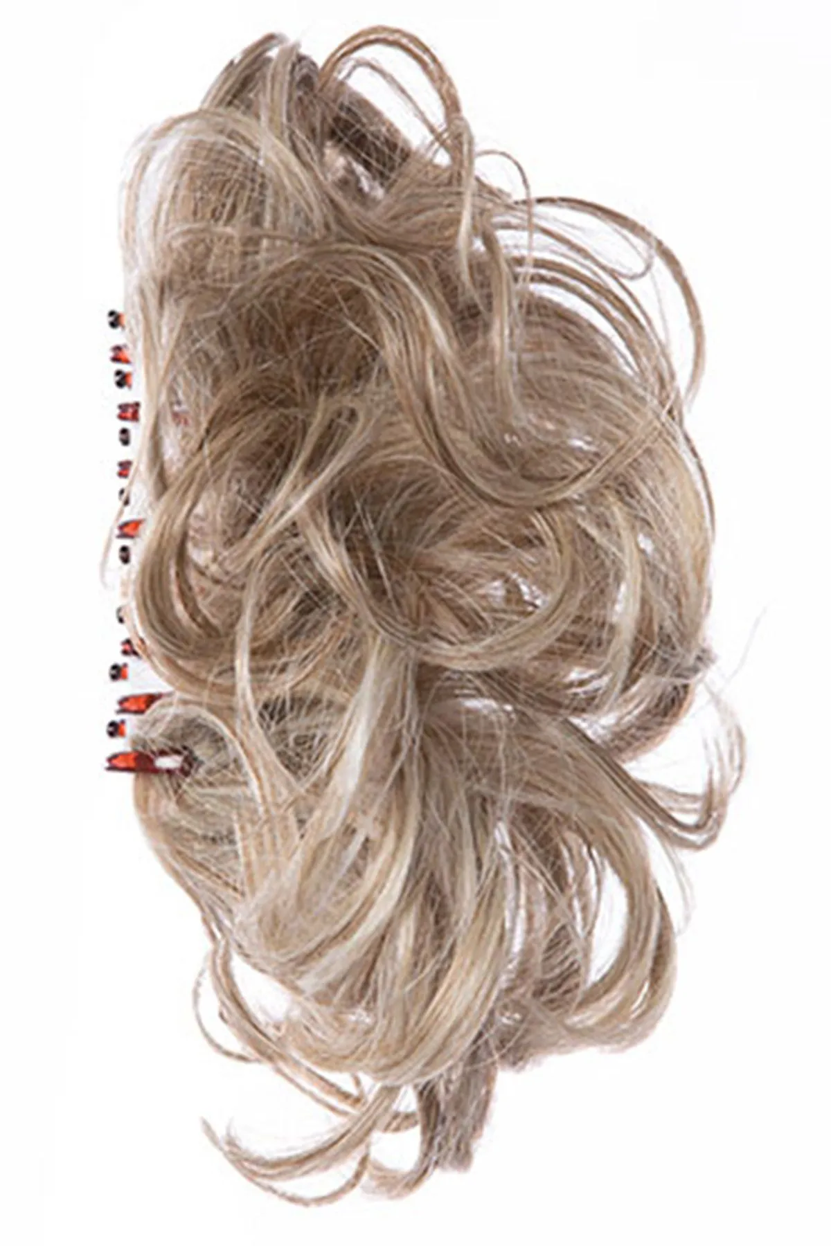 Sale - Toni Brattin Extensions - Pony Curls 4" Clip Reversible HF #102 - Color: Medium Brown