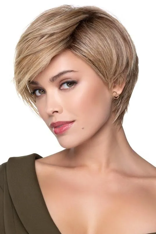 Sale - TressAllure Wigs - Angled Pixie Wig (VC1202) - Color: 17/23/R8