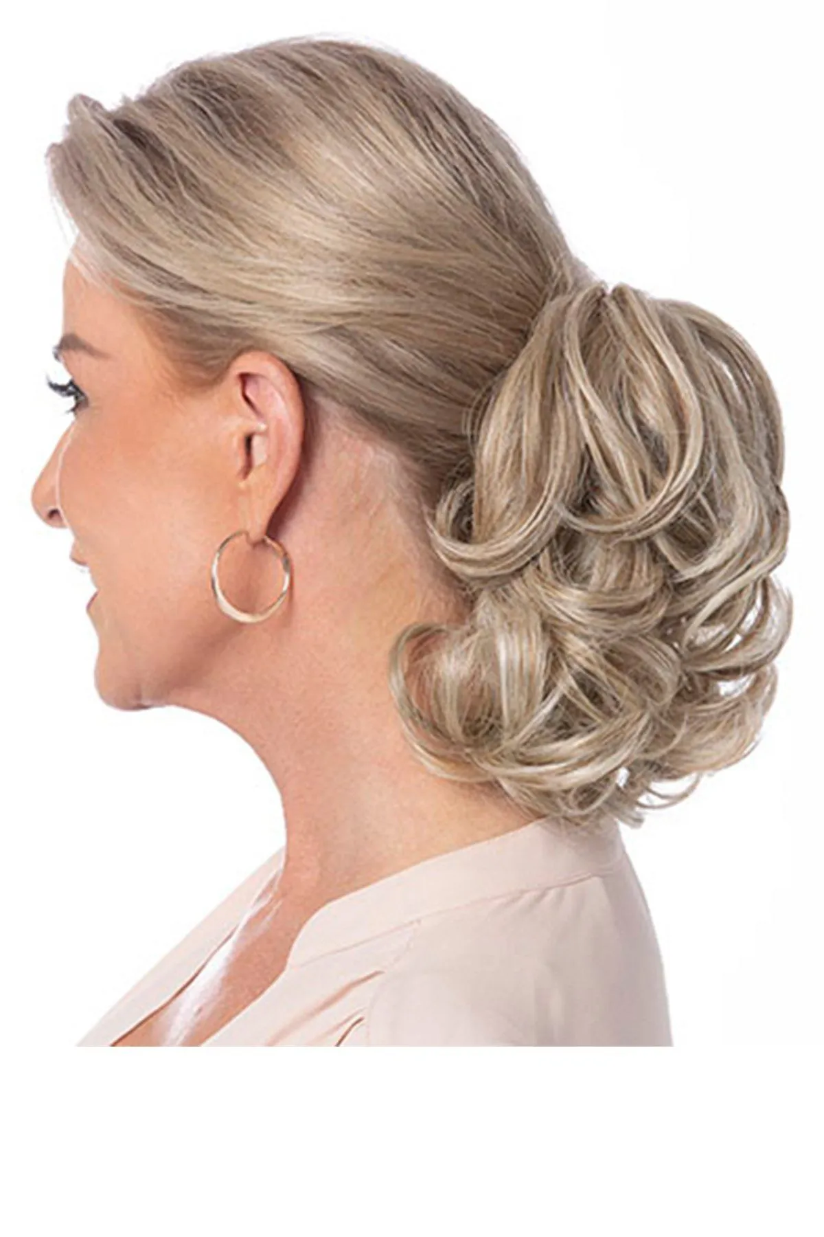 Toni Brattin Extensions - Pony Curls 4" Clip Reversible HF #102