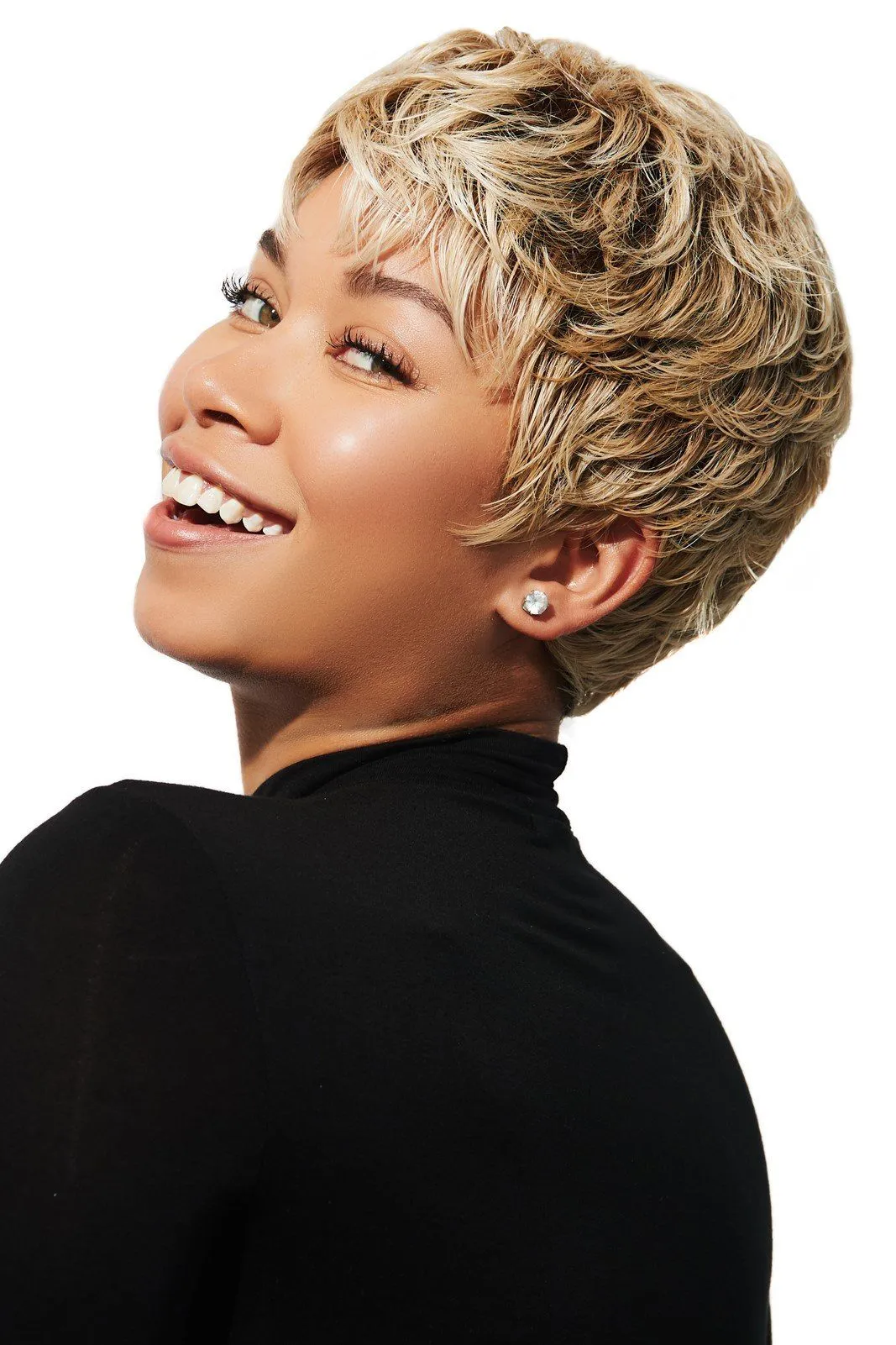 TressAllure Wigs - Textured Pixie Wig (VC1207)