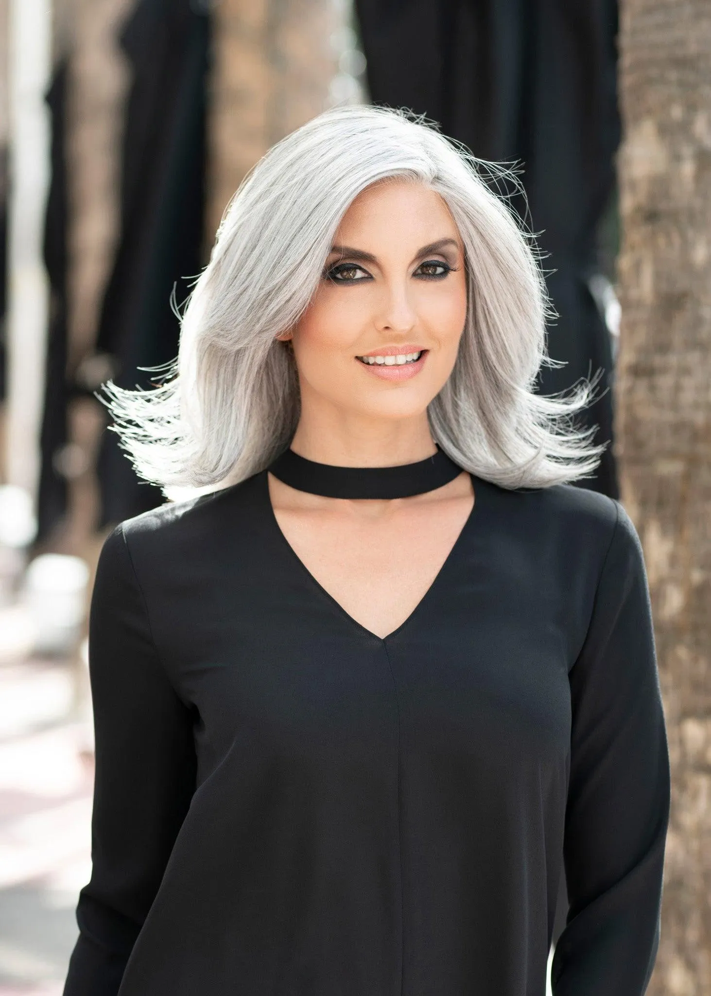 Zoey Wig by Envy | Human Hair Blend (Hand-Tied Lace Front Mono Top)