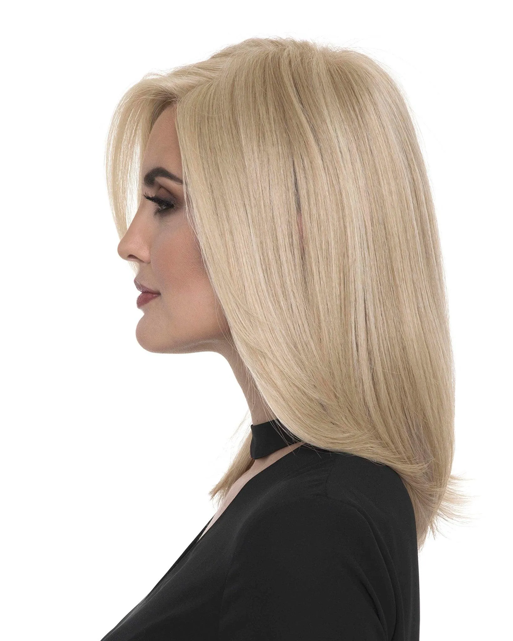 Zoey Wig by Envy | Human Hair Blend (Hand-Tied Lace Front Mono Top)