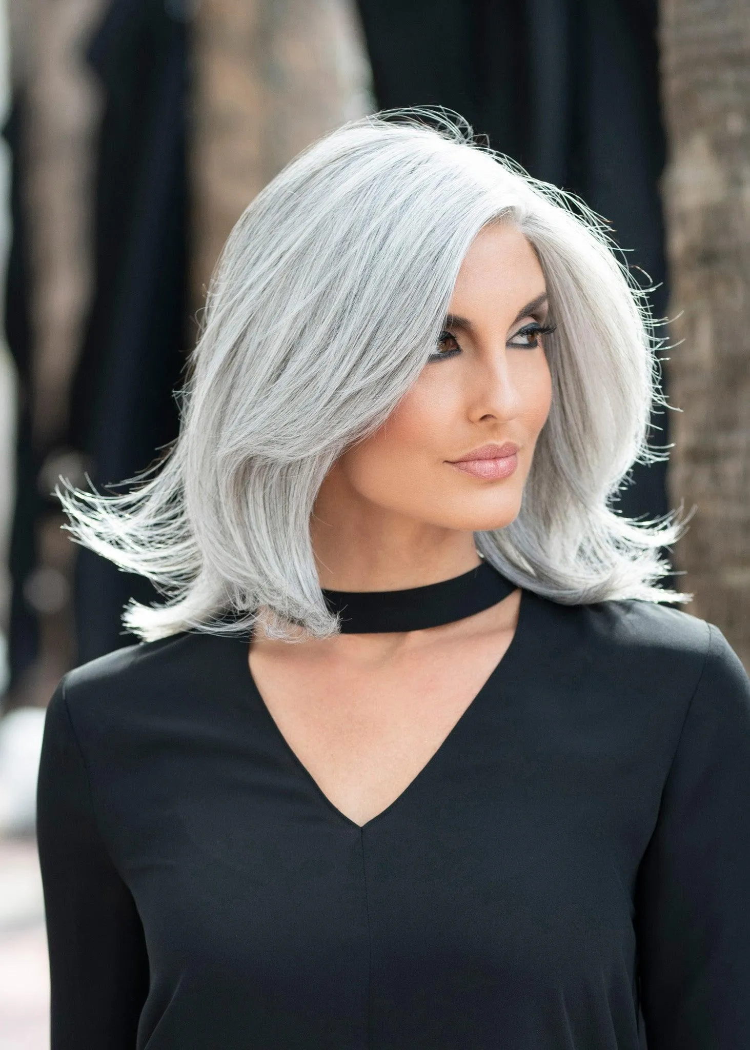 Zoey Wig by Envy | Human Hair Blend (Hand-Tied Lace Front Mono Top)
